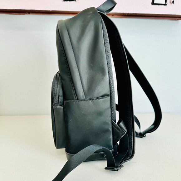 MICHAEL KORS EVERETT BLACK NYLON FRONT POCKET BACKPACK LARGE UNISEX $199 main image 5